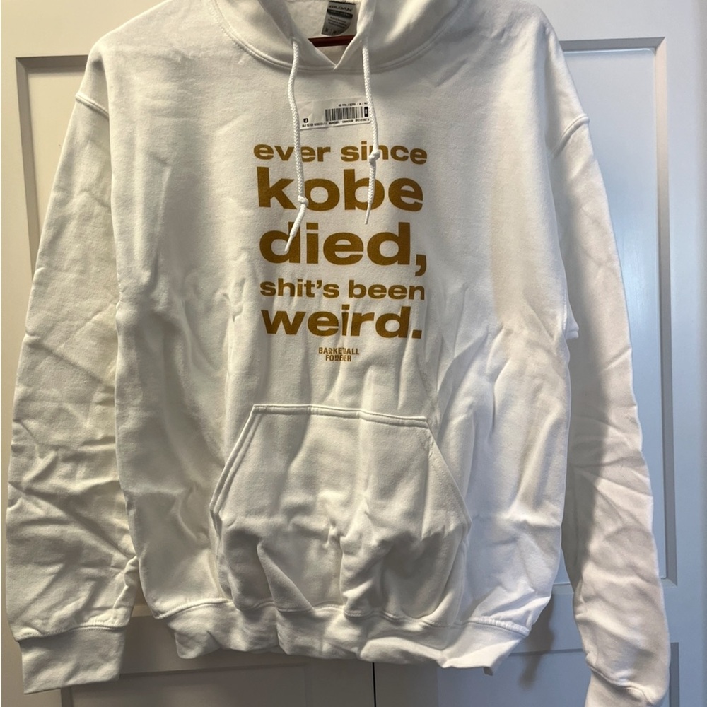 White Kobe Bryant Hoodie